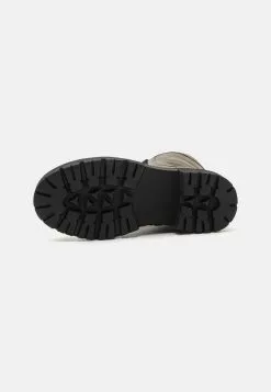 Friboo Leather - Veterlaarzen - Khaki -Friboo Winkel 052542ccaa4d4b2db291264935f6a8fb