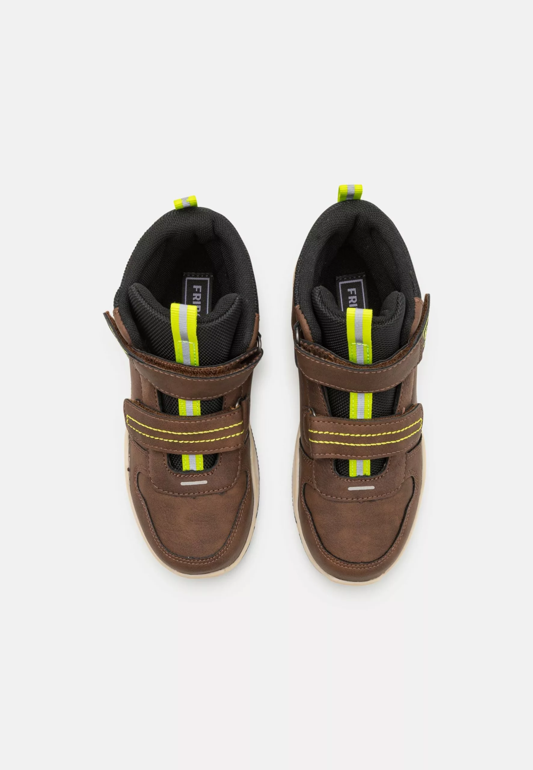 Friboo Sneakers Hoog - Brown 6 Friboo Sneakers Hoog - Brown - Afbeelding 4