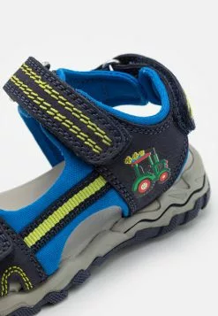 Friboo Leather - Outdoorsandalen - Dark Blue -Friboo Winkel 16a840d2166f4bbc99fc6dc7e77b46cb