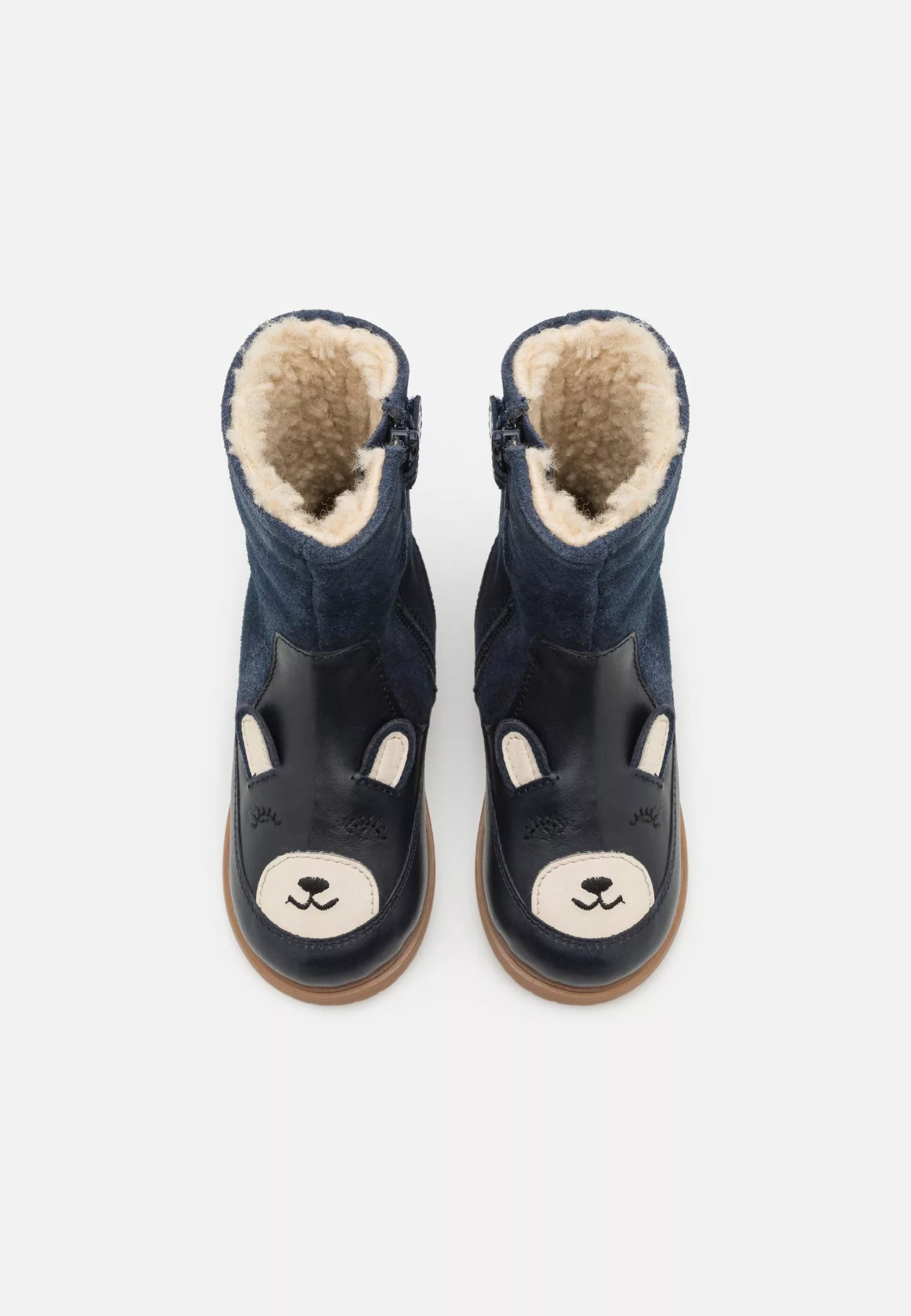 Friboo Leather - Snowboots- Dark Blue 6 Friboo Leather - Snowboots- Dark Blue - Afbeelding 4