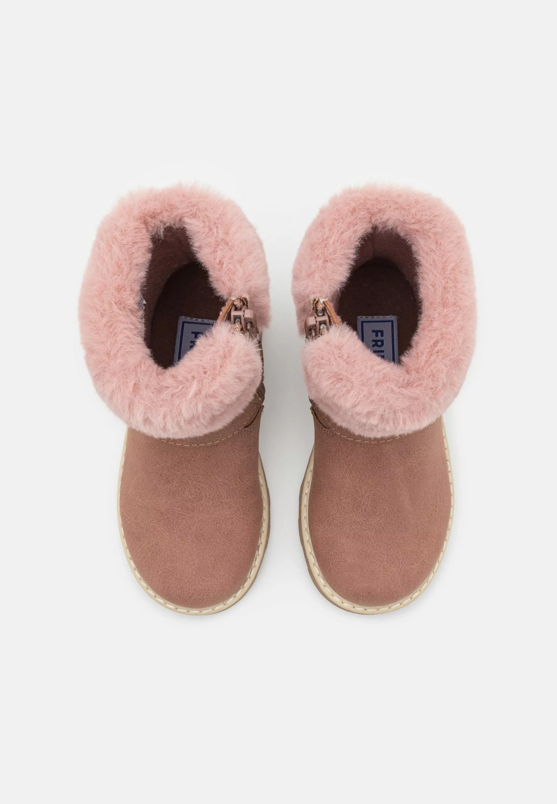 Friboo Korte Laarzen - Mauve 6 Friboo Korte Laarzen - Mauve - Afbeelding 4