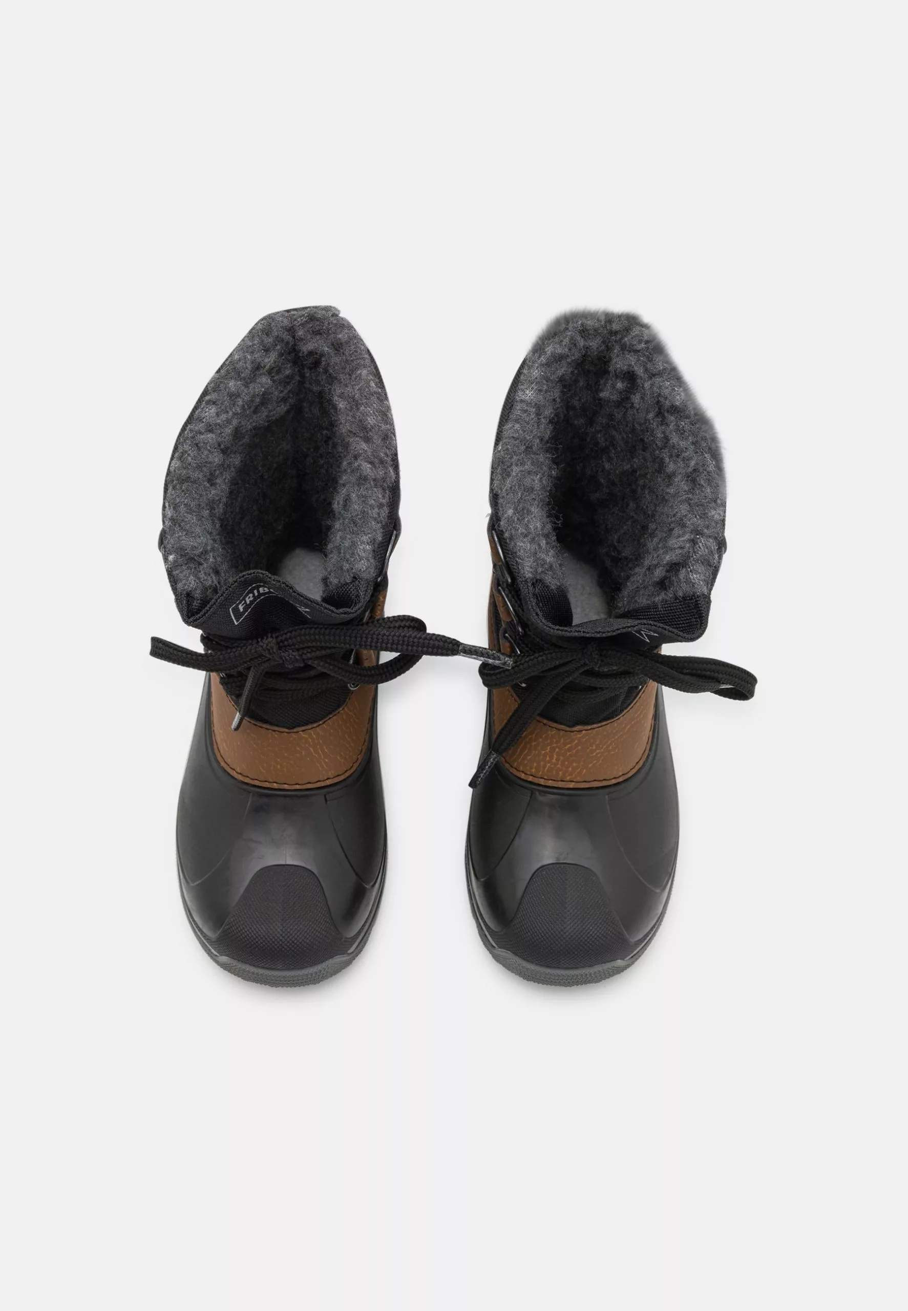 Friboo Snow Boots- Snowboots- Black/Brown 5 Friboo Snow Boots- Snowboots- Black/Brown - Afbeelding 3