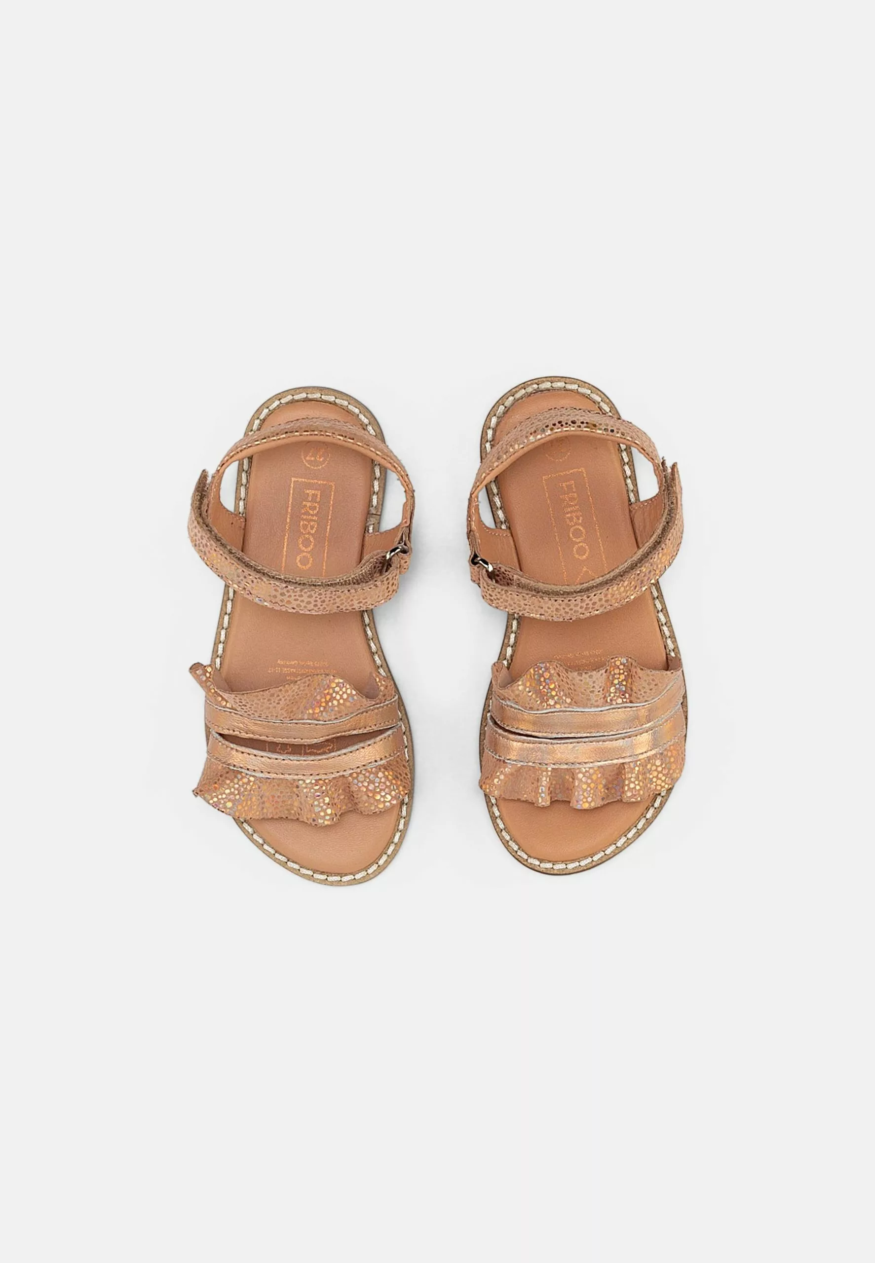 Friboo Leather Strappy Sandals - Sandalen - Rose Gold/Coloured 6 Friboo Leather Strappy Sandals - Sandalen - Rose Gold/Coloured - Afbeelding 4