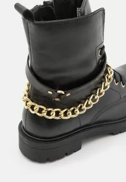 Friboo Leather Booties - Korte Laarzen - Black -Friboo Winkel 52f8c3f10fe8460188af3b6c0a4a075a