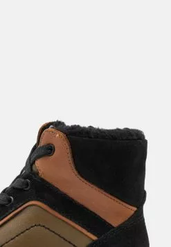 Friboo Leather - Sneakers Hoog - Multi-Coloured -Friboo Winkel 5764091e6b994f50b5a39544bbbfd95a