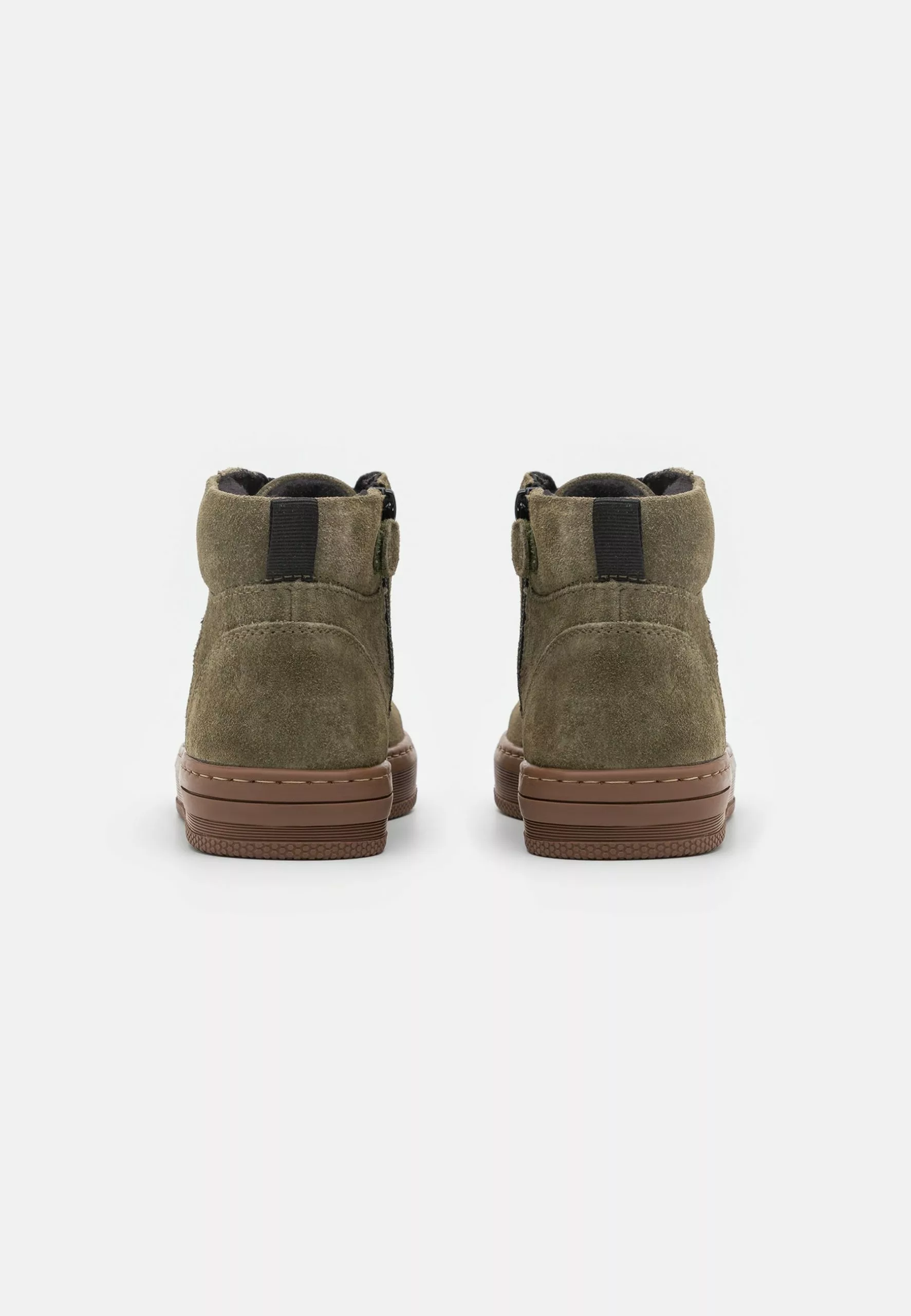 Friboo Leather - Veterboots - Khaki 5 Friboo Leather - Veterboots - Khaki - Afbeelding 3