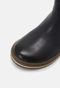 Friboo Leather Booties - Korte Laarzen - Dark Blue -Friboo Winkel 6689351e067b410585c36469e80cc785