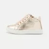 Friboo Leather - Sneakers Hoog - Gold -Friboo Winkel 66d7a0ac3e5b4ec4814fca684e893053