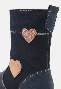 Friboo Korte Laarzen - Dark Blue -Friboo Winkel 6ad6dced67a64cafb6e15ac434fb2357