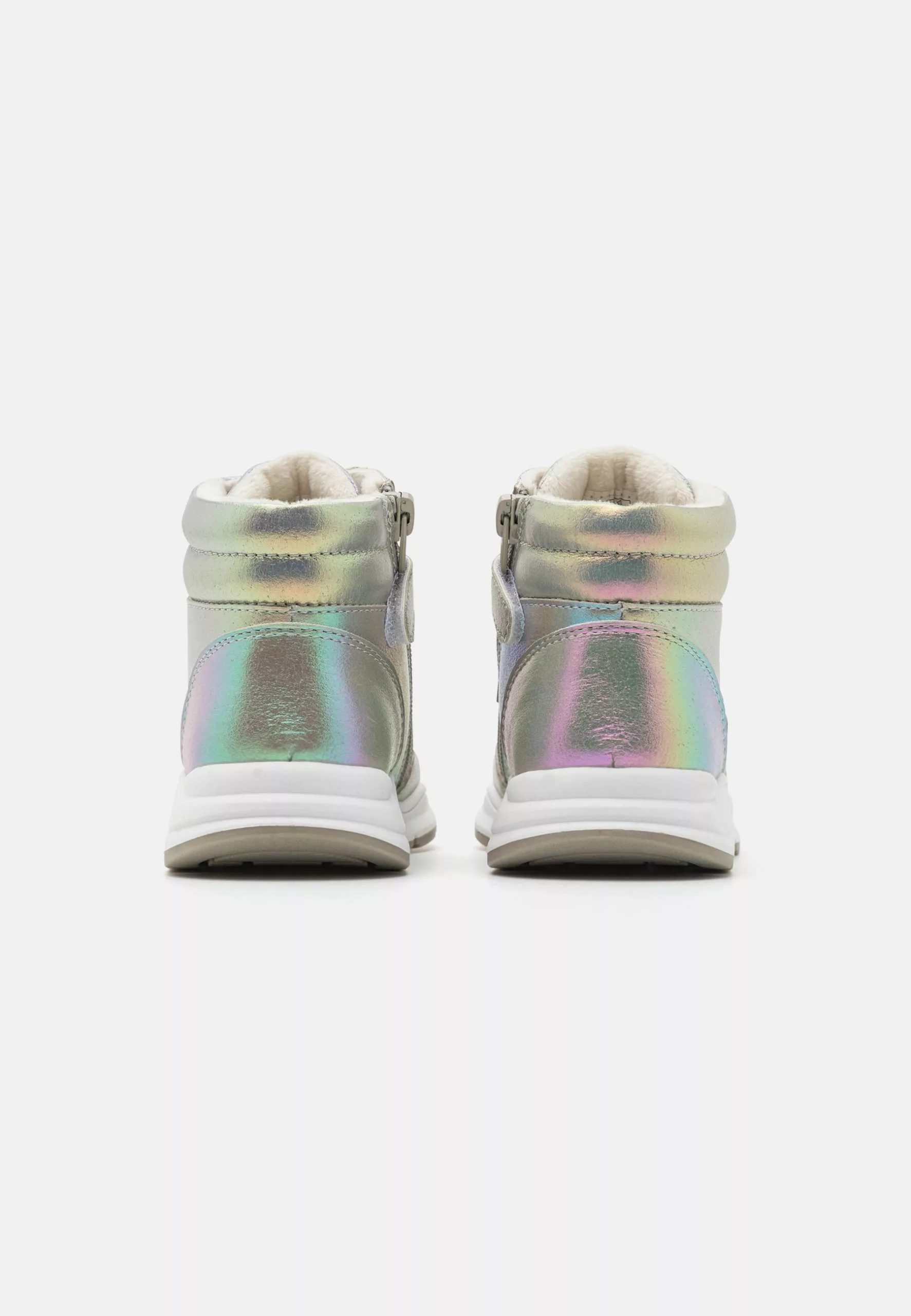 Friboo Sneakers Hoog - Silver-Coloured 5 Friboo Sneakers Hoog - Silver-Coloured - Afbeelding 3