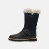 Friboo Leather - Snowboots- Dark Blue -Friboo Winkel 7be72f6626a341b88ebbdd00cae8f6d5