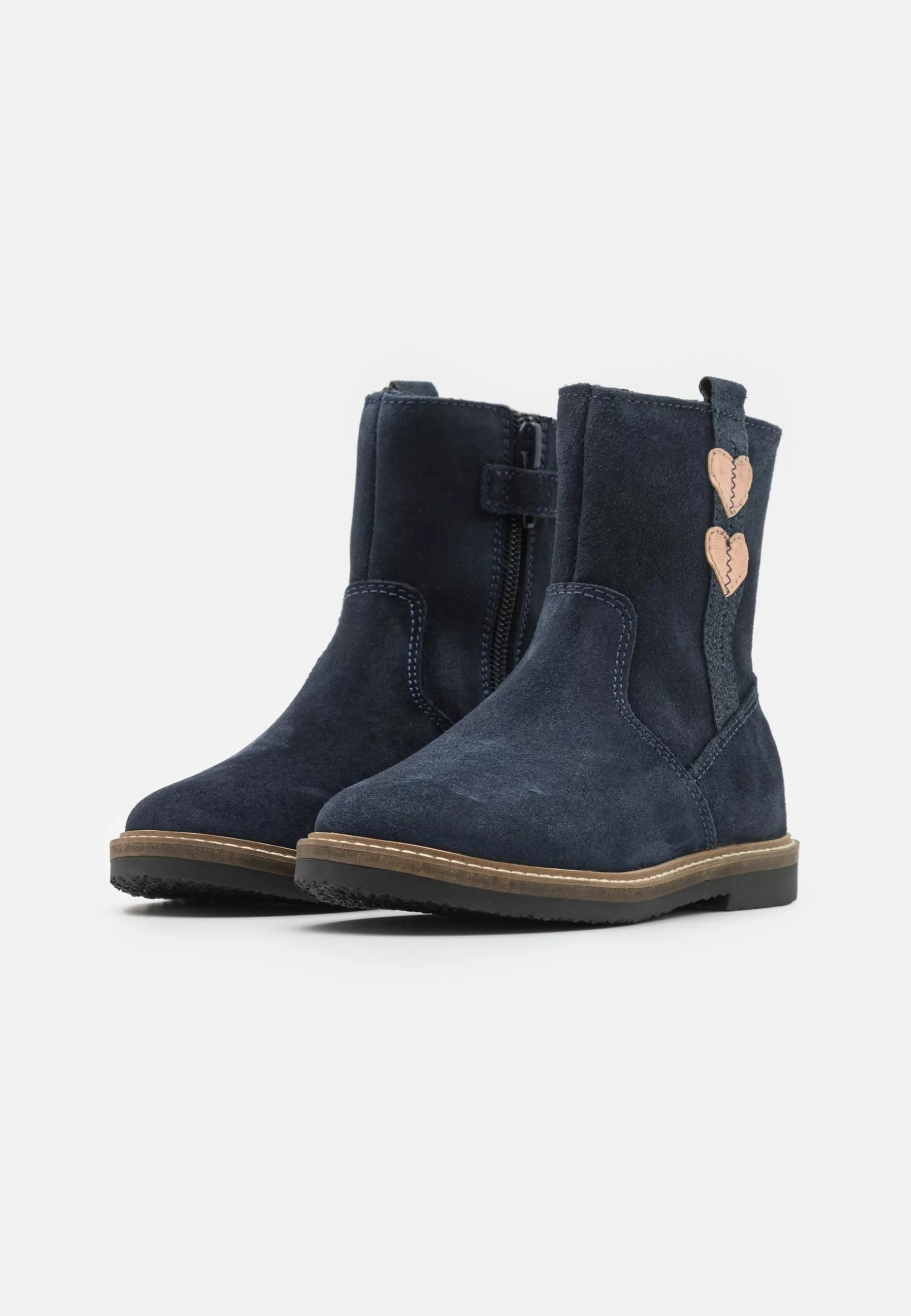 Friboo Korte Laarzen - Dark Blue 4 Friboo Korte Laarzen - Dark Blue - Afbeelding 2