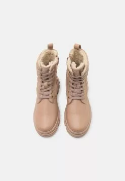 Friboo Leather - Veterboots - Nude -Friboo Winkel 8e60ee29fbb24b5a8fe5a525270c76c7