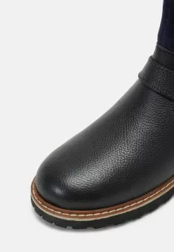 Friboo Leather - Snowboots- Dark Blue -Friboo Winkel 9538dcd20e84420c88116dd276be6bbb