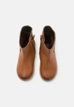 Friboo Leather - Korte Laarzen - Cognac -Friboo Winkel a2697fe8e31e435293794f978dea0da9