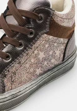 Friboo Sneakers Hoog - Gunmetal -Friboo Winkel a98c8b6142344603a307f8df4435bbce