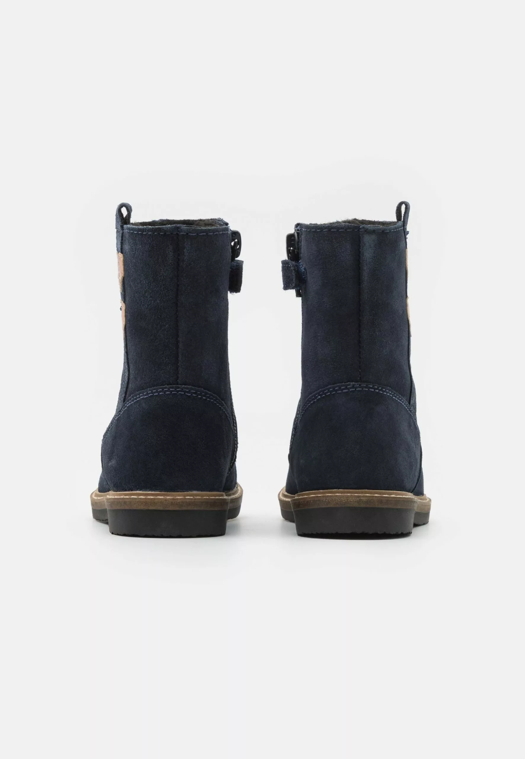 Friboo Korte Laarzen - Dark Blue 5 Friboo Korte Laarzen - Dark Blue - Afbeelding 3