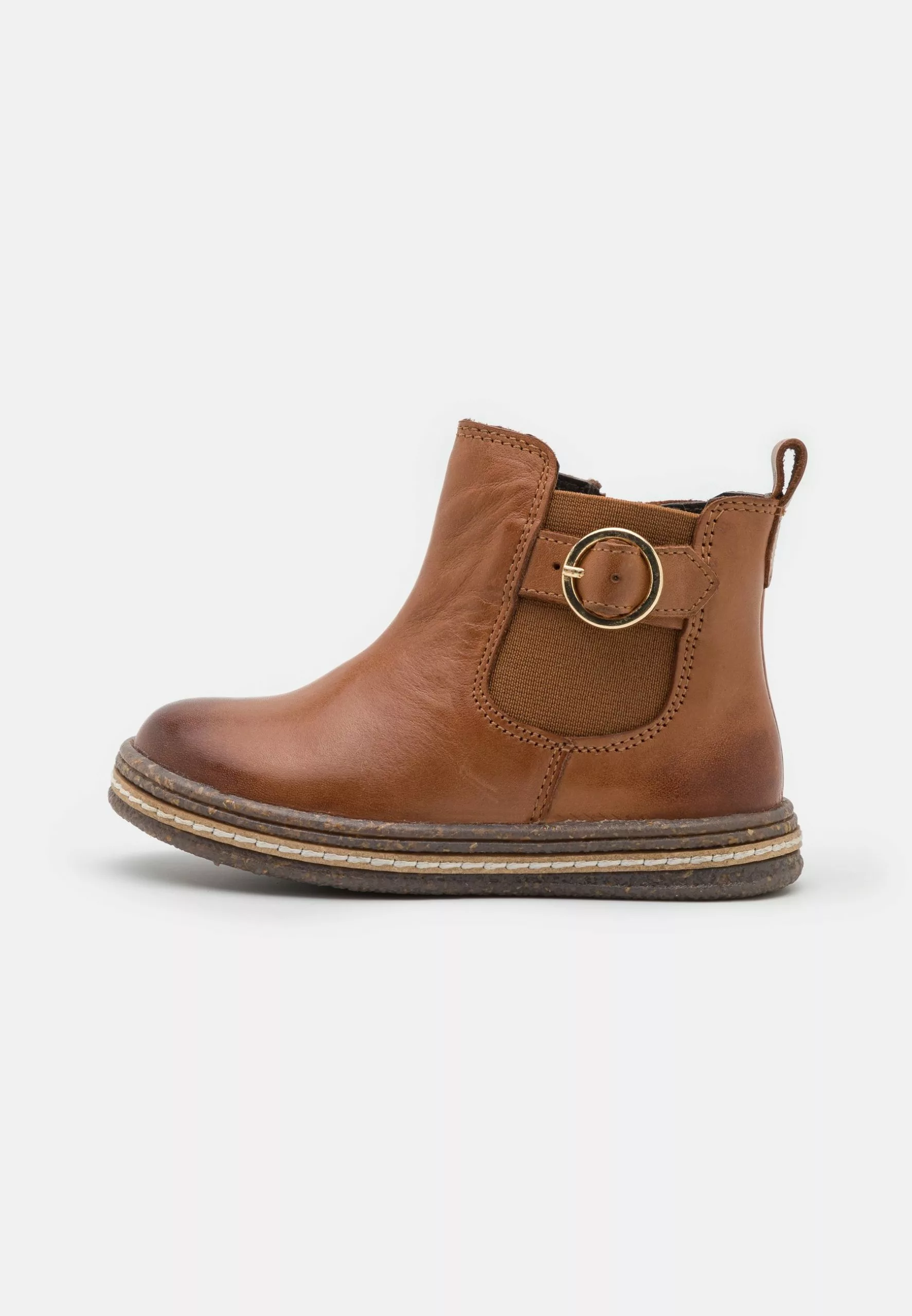 Friboo Leather - Korte Laarzen - Cognac 3 Friboo Leather - Korte Laarzen - Cognac