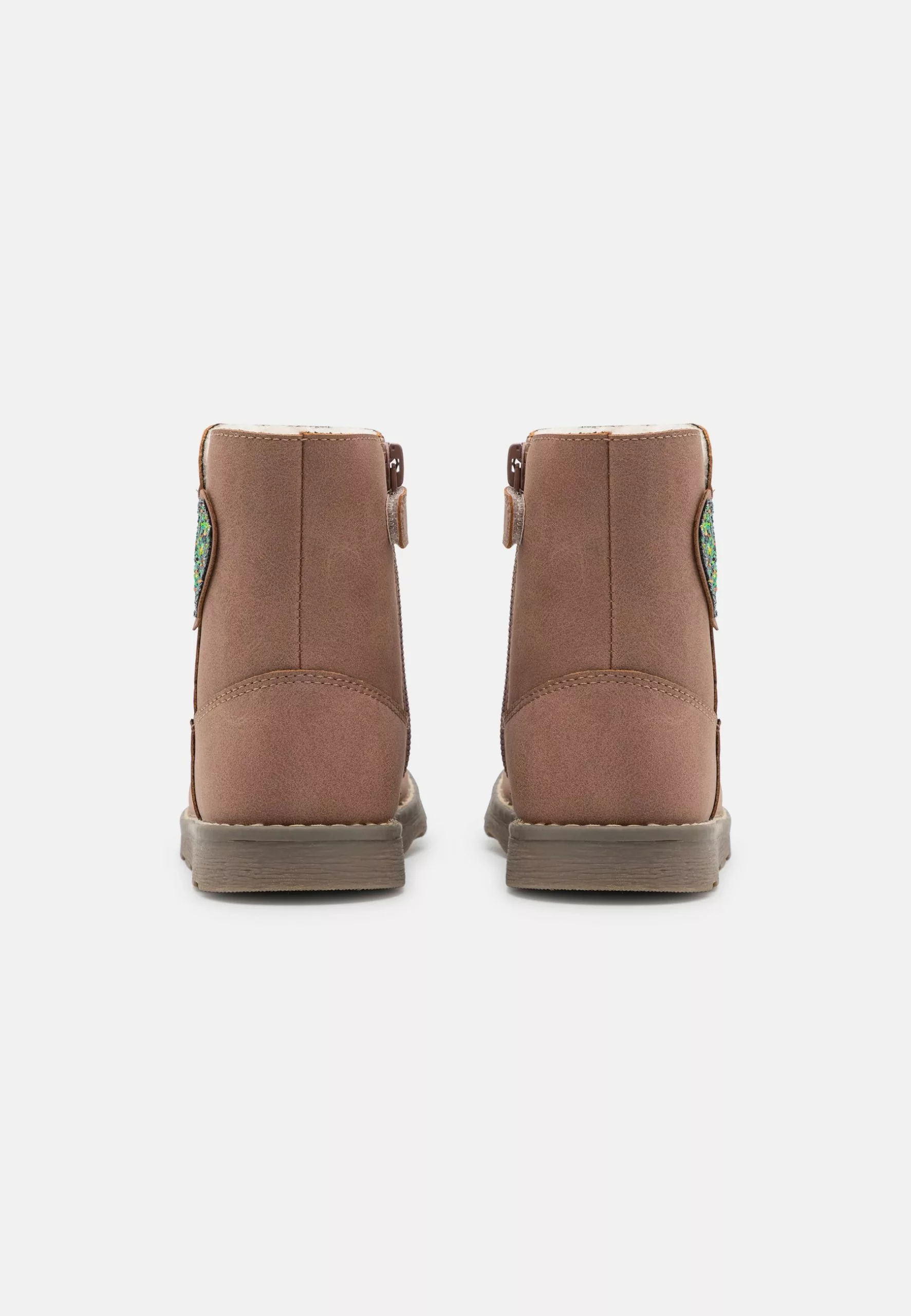 Friboo Korte Laarzen - Mauve 5 Friboo Korte Laarzen - Mauve - Afbeelding 3