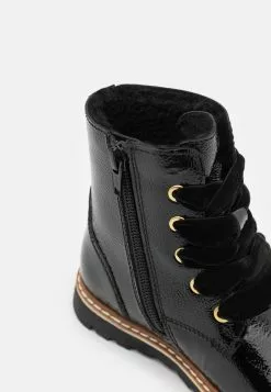 Friboo Leather - Veterboots - Black -Friboo Winkel e7b98459d0804c45a204ca1fc7709682